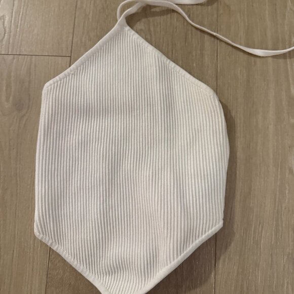 Aritzia (Babaton ) Sculpt Knit Cropped Halter - Picture 1 of 2